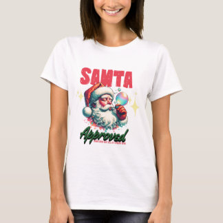 Camiseta 🎅 Lustiges Weihnachts-Shirt – Santa Approved – 