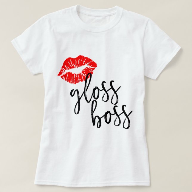 Camiseta Lustre Boss de LipSense (Diseño del anverso)
