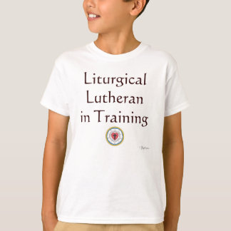 Camiseta Luterán litúrgico en entrenamiento