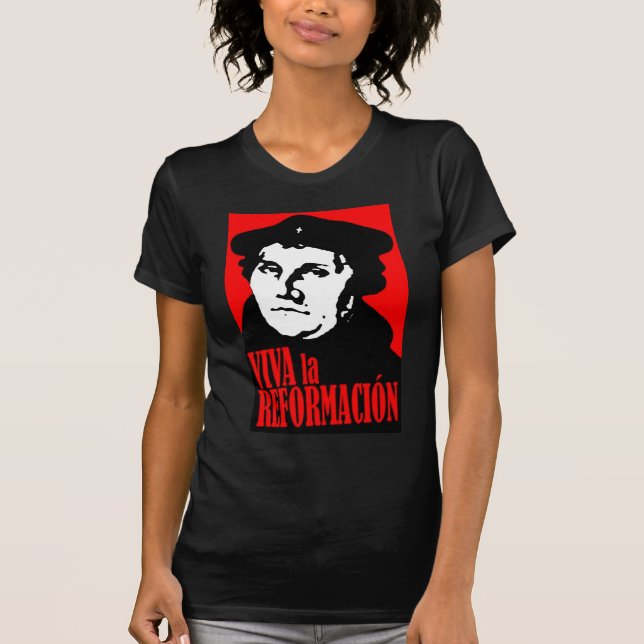 Camiseta LUTHER de Reformacion del la de Viva (Anverso)