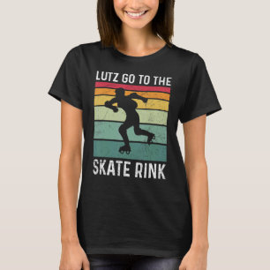Camiseta Lutz Vaya A La Piel De Skate Rink Pun Para Un Pati