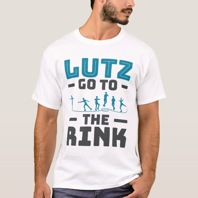 Camiseta Lutz vaya a los hombres de patinaje artístico sobr (Anverso)