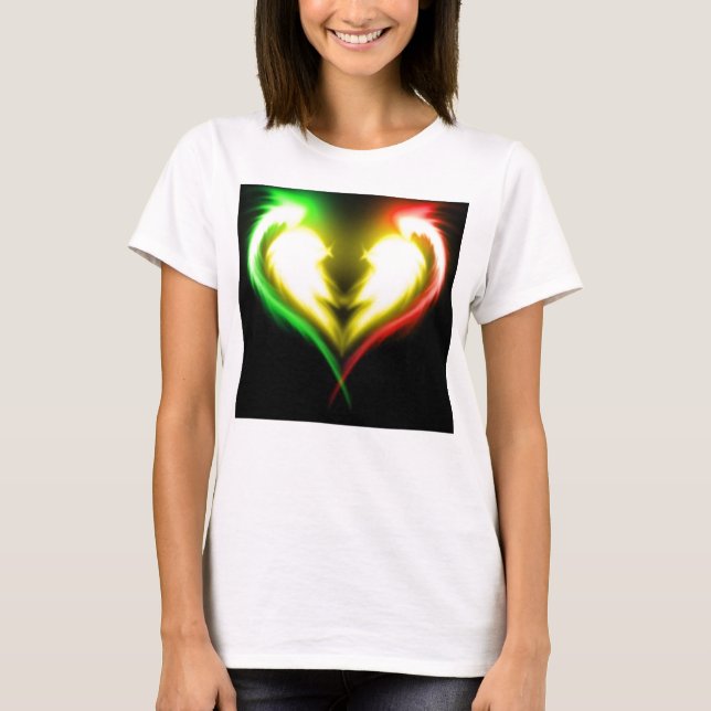 Camiseta luv del rasta (Anverso)