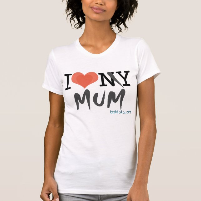 Camiseta Luv I mi mamá (Anverso)