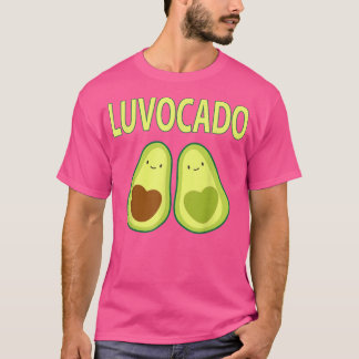 Camiseta Luvocado Aguacate Love Funny Pareja Día de San Val