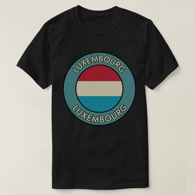 Camiseta Luxembourg (Diseño del anverso)