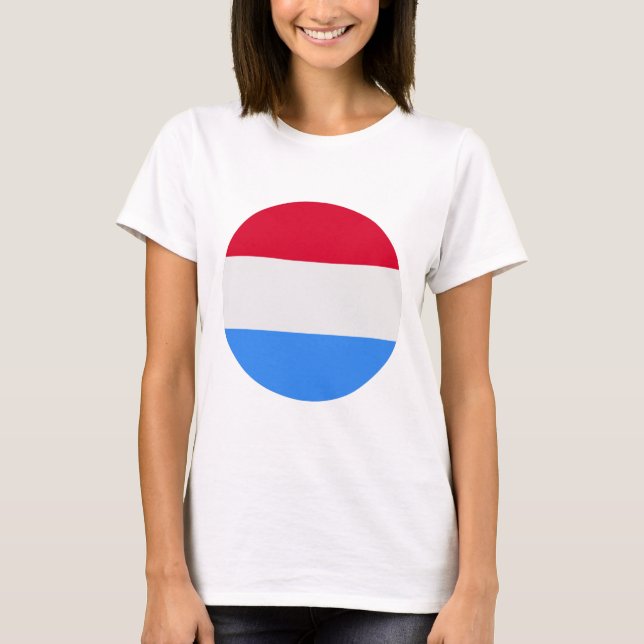 Camiseta Luxembourg Flag (Anverso)