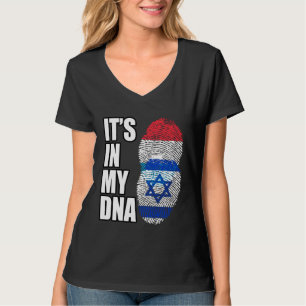 Camiseta Luxemburgo E Israel Mezclan La Bandera Del Patrimo