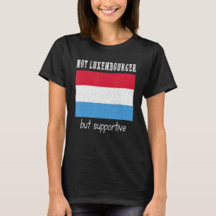 Camiseta Luxemburgo no es el luxemburgués sino el amante de