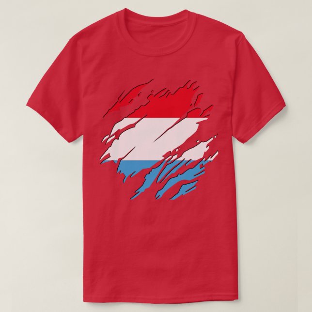 Camiseta Luxemburgo siempre (Diseño del anverso)