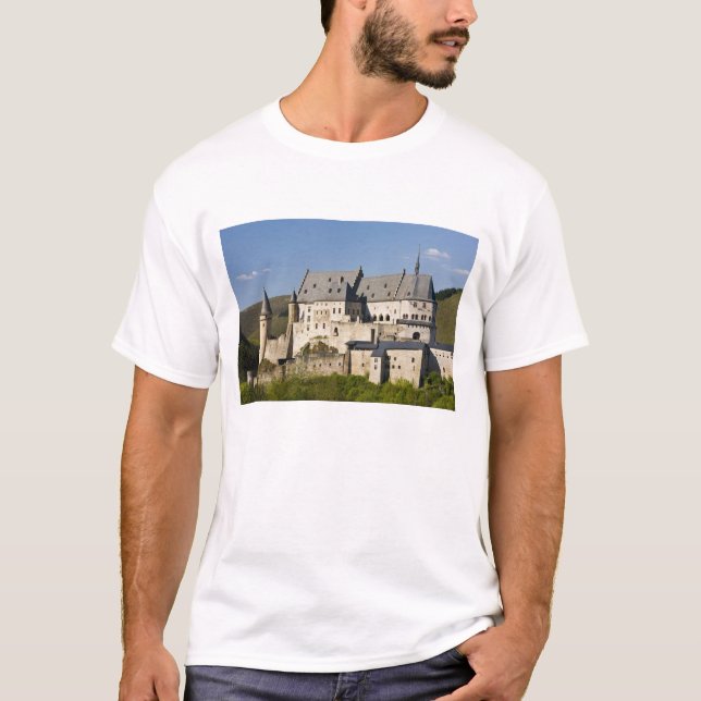 Camiseta Luxemburgo, Vianden. Chateau de Vianden (b. decimo (Anverso)