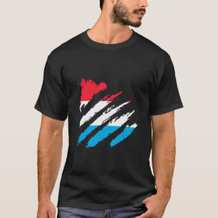 Camiseta Luxemburgués Garra Raíces Luxemburguesas Luxemburg
