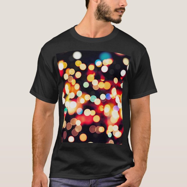 Camiseta Luz abstracta: fondo de textura simple (Anverso)