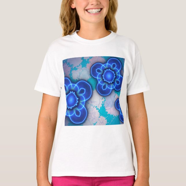 Camiseta Luz azul (Anverso)