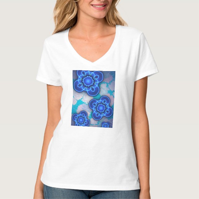 Camiseta Luz azul (Anverso)