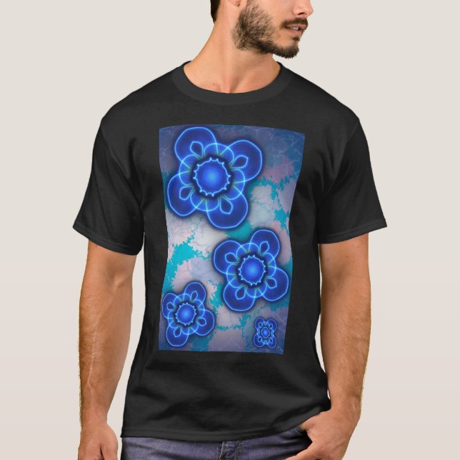 Camiseta Luz azul (Anverso)