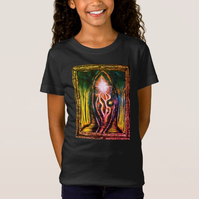 Camiseta Luz celeste (Anverso)