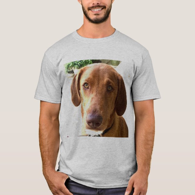 Camiseta Luz cuadrada de palmeras (Anverso)