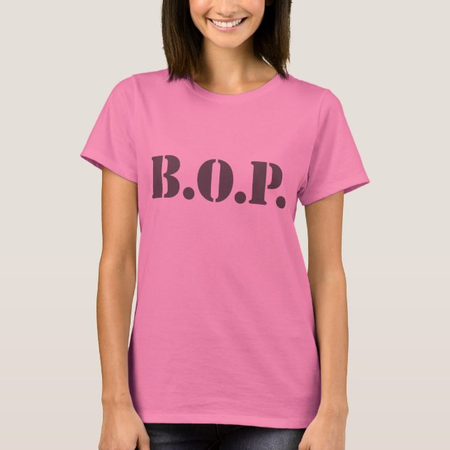 Camiseta Luz de B.O.P (Anverso)