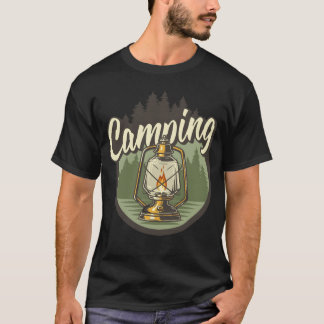 Camiseta LUZ DE CAMPAMENTO vintage