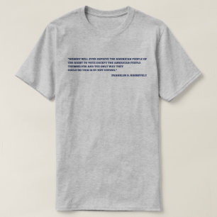 Camiseta Luz de cotización de FDR