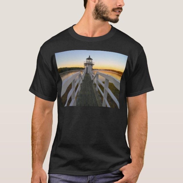 Camiseta Luz de Doubling Point, Maine (Anverso)