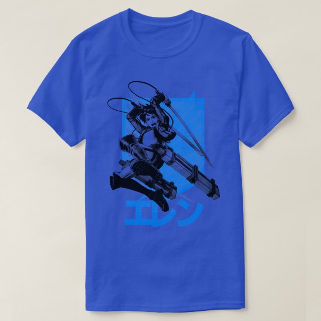 Camiseta Luz de Eren Jaeger (Diseño del anverso)