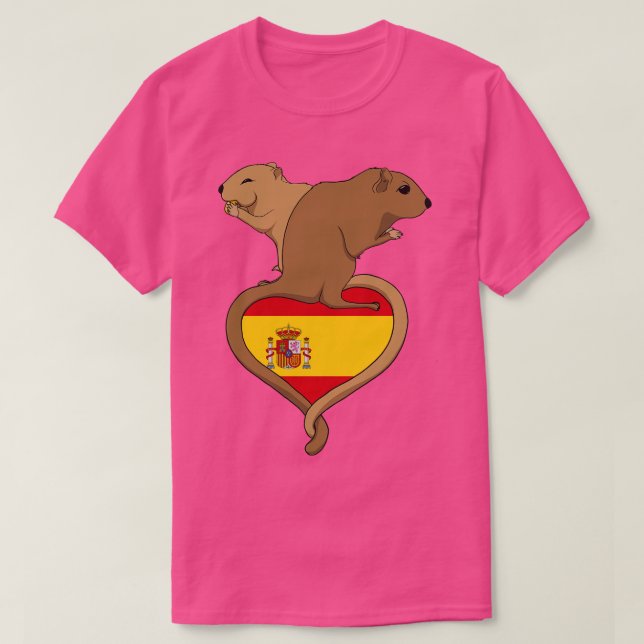 Camiseta Luz de Gerbil España (Diseño del anverso)