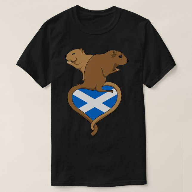 Camiseta Luz de Gerbil Scotland (Diseño del anverso)