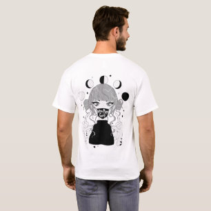 Camiseta Luz de la CUADRILLA de la FASE de la LUNA