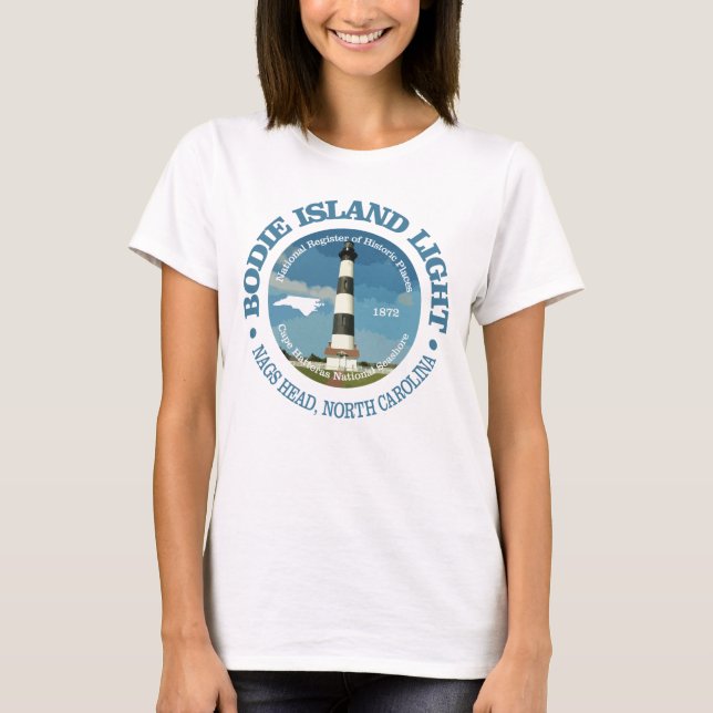 Camiseta Luz de la isla Bodie (Anverso)