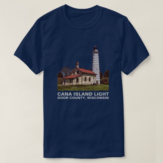 CAMISETA LUZ DE LA ISLA DE CANA (Diseño del anverso)
