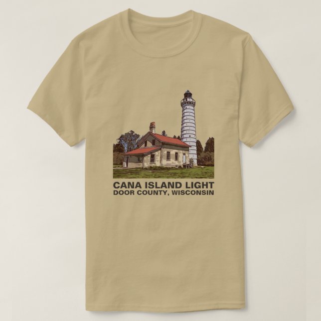 CAMISETA LUZ DE LA ISLA DE CANA (Diseño del anverso)