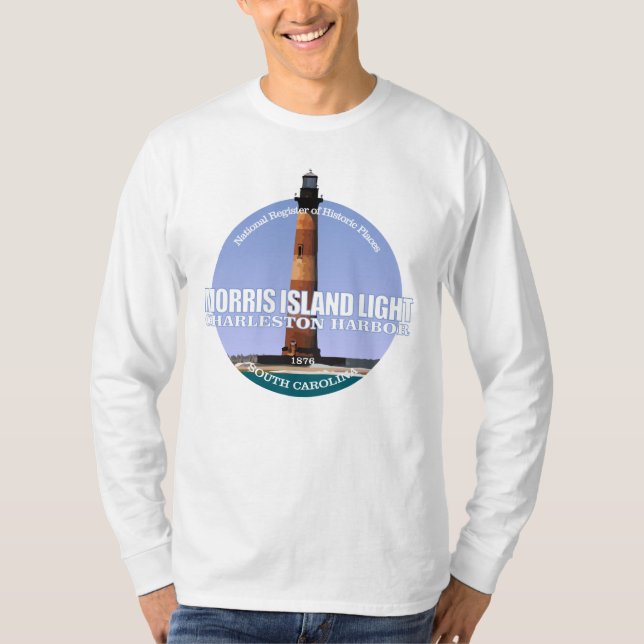 Camiseta Luz de la isla Morris (Anverso)