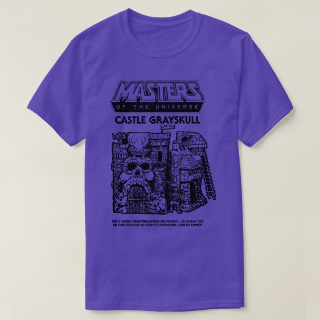 Camiseta Luz de la pintura del Juguete del Castillo de Gray (Diseño del anverso)