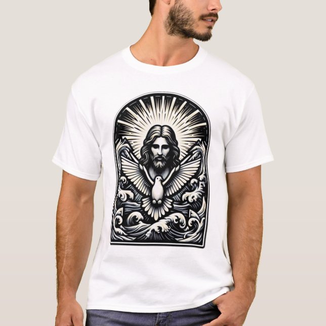 Camiseta Luz de la salvación (Anverso)