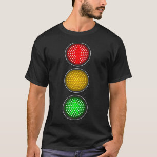 Camiseta Luz de la señal de tráfico disfraz de fiesta del g