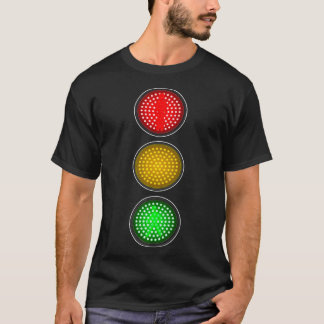 Camiseta Luz de la señal de tráfico disfraz de fiesta del g