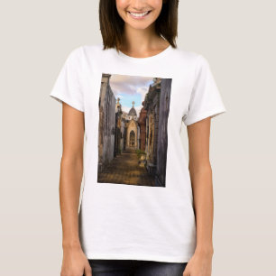 Camiseta Luz de la tarde en el cementerio de Recoleta