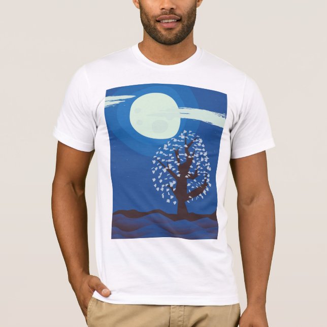Camiseta luz de luna (Anverso)