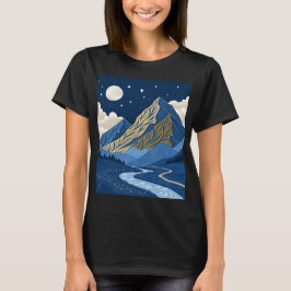 Camiseta Luz de luna de montaña