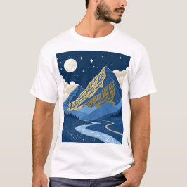 Camiseta Luz de Luna en la Montaña
