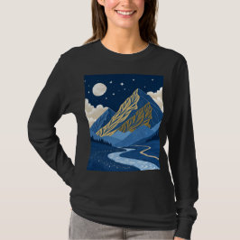 Camiseta Luz de Luna en la Montaña