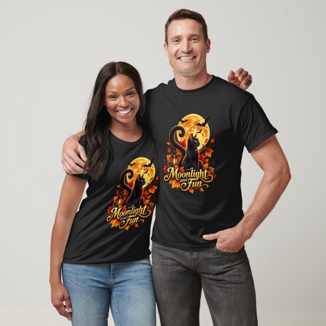 Camiseta Luz de Luna y Diversión (Unisexo)