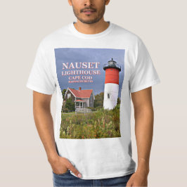 Camiseta Luz de Nauset, Cape Cod, faro de Massachusetts