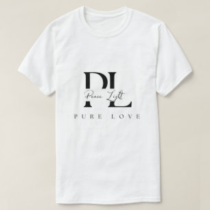 Camiseta “Luz de Paz - Logotipo de Amor Puro