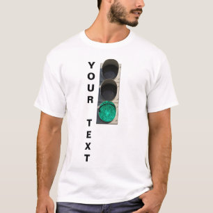 Camiseta Luz de tráfico - Verde