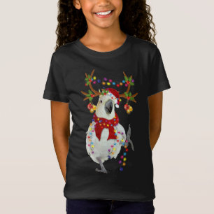 Camiseta Luz del árbol de navidad de los renos gordos de Co