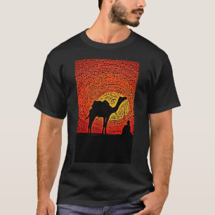 Camiseta luz del camello