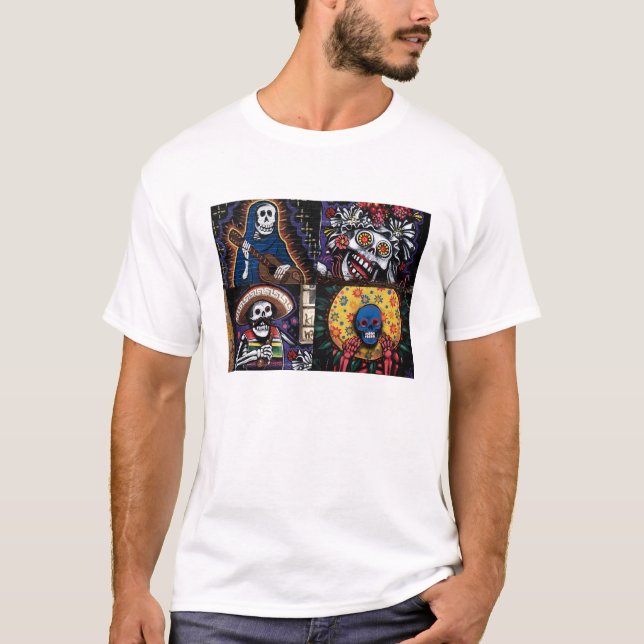 Camiseta Luz del "Día de los Muertos" (Anverso)